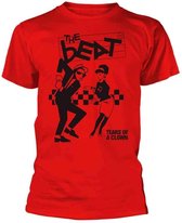 The Beat Heren Tshirt -S- Tears Of A Clown Rood