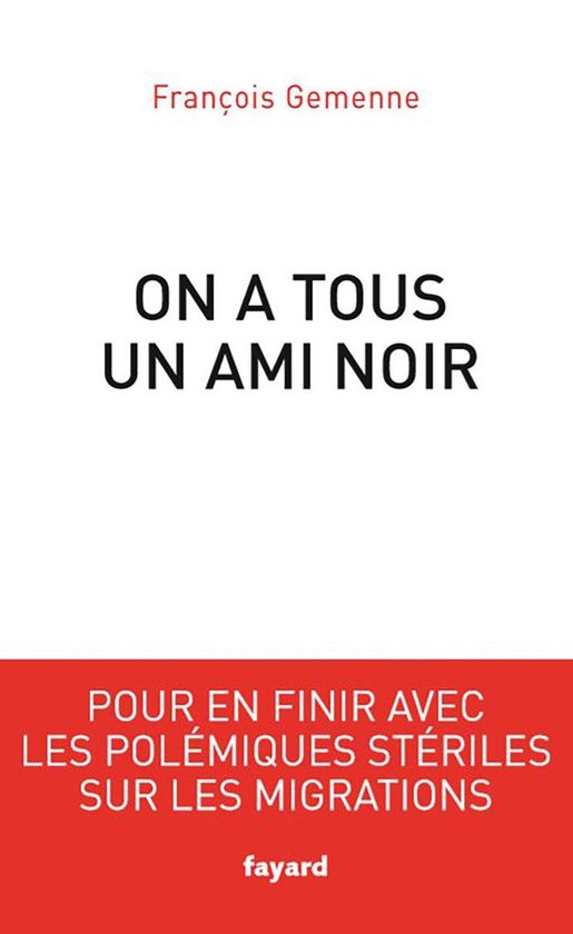On a tous un ami noir - cover
