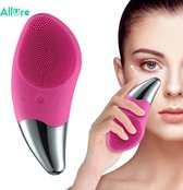 Huidverzorging borstel - Elektrische gezichtsreiniger - Gezichtsborstel - Gezichts massage - 2 in 1 Face cleaner - Face brush - Sonic Cleanser -