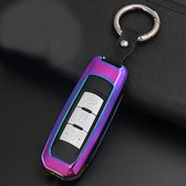 Een stijl Auto Auto Gesp Sleutel Shell Zinklegering Autoketting Shell Autosleutel Shell Case Sleutelhanger voor Trumpchi, willekeurige kleur levering