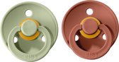 6-18 mnd Bibs (2st) Sage en Woodchuck