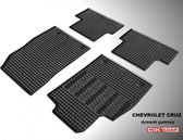 Set rubber automatten op maat Chevrolet Cruze vanaf 2008