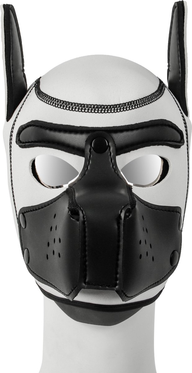 Goedkoopste Banoch - Lindo Perrito Neoprene - honden masker puppy - wit