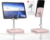 Universele Tablet & Telefoonhouder - Roze - Telefoon Houder - Universeel - Tablethouder - IPad - Tablet - Telefoon - Houder