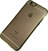 Apple iPhone 6 Plus / 6S Plus - Silicone transparante soft hoesje Sophie groen - Geschikt voor