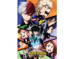 My Hero Academia - Characters Mosaic Maxi Poster