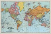Pyramid Stanfords General Map of the World Colour  Poster - 91,5x61cm