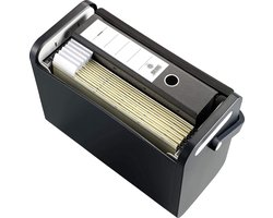 Helit hangmappen-box mobielbox zwart