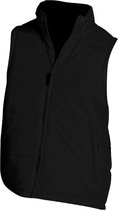 SOLS Warm Unisex Gewatteerd Bodywarmer Jasje (Zwart)