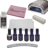 Standaard gellak pakket - ZILVER - Gel nagels- Gelnagellak