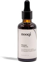 Nooqi - Jojoba Olie - 100% Puur - Biologisch - Koudgeperst - Voor Huid, Haar & Gezicht - 50ML