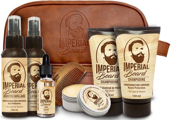 Kit hair et barbe Imperial Beard | 8 pièces | Tout en un | Tout pour une  barbe parfaite | bol.com