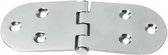 Luikscharnier - 68x39x2 - Rvs 316 - Knoop onder