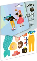 OMY - CREATIVE KIT - FASHION STICKERS