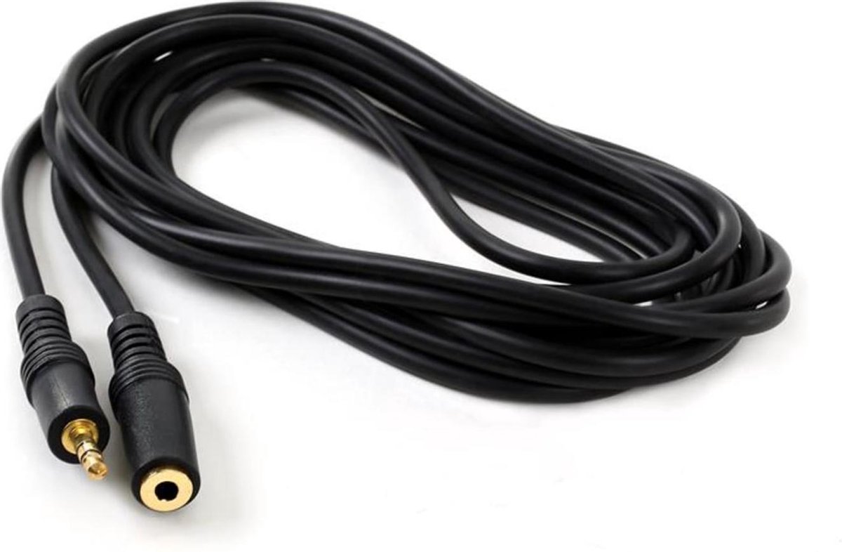 3,5mm jackkabel 3m mannelijk naar vrouwelijk verlengkabel stereo