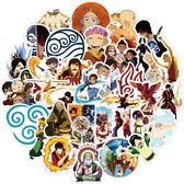 Avatar The Last Airbender Sticker mix - 50 stuks