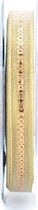 Cadeaulint - Lint - Goud met pailletten (20 meter lang & 1cm breed)