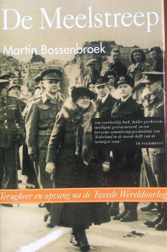 Cover van het boek 'De meelstreep' van Martin Bossenbroek