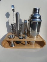 10 delige cocktailset met houder