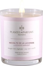 Plantes & Parfums Natuurlijke Lavendel Harvest Soja Wax Geurkaars (tevens handcrème) - Bloemige geur - 180g - 40u