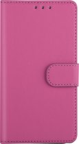 Hoesje voor iPhone 12-12 Pro - Felroze - Book Case - TPU