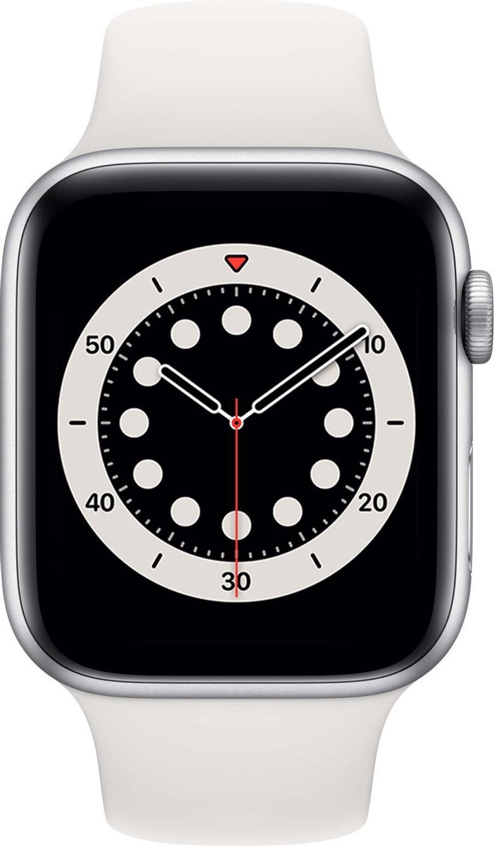 Apple Watch Series 6 - 44 mm - Zilver - Apple