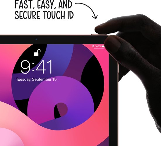 Apple iPad Air (2020) - 10.9 inch - WiFi + 4G - 64GB - Spacegrijs