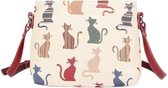 Sac bandoulière Signare - Gobelin - Cheeky Cat - Chats - Chat moderne - 2718