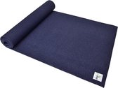 Ecoyogi Yogamat - Blauw - Incl. Draagriem - 183 x 61 x 0.6 cm