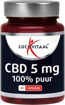 3x Lucovitaal CBD Cannabidiol 5 mg 30 capsules