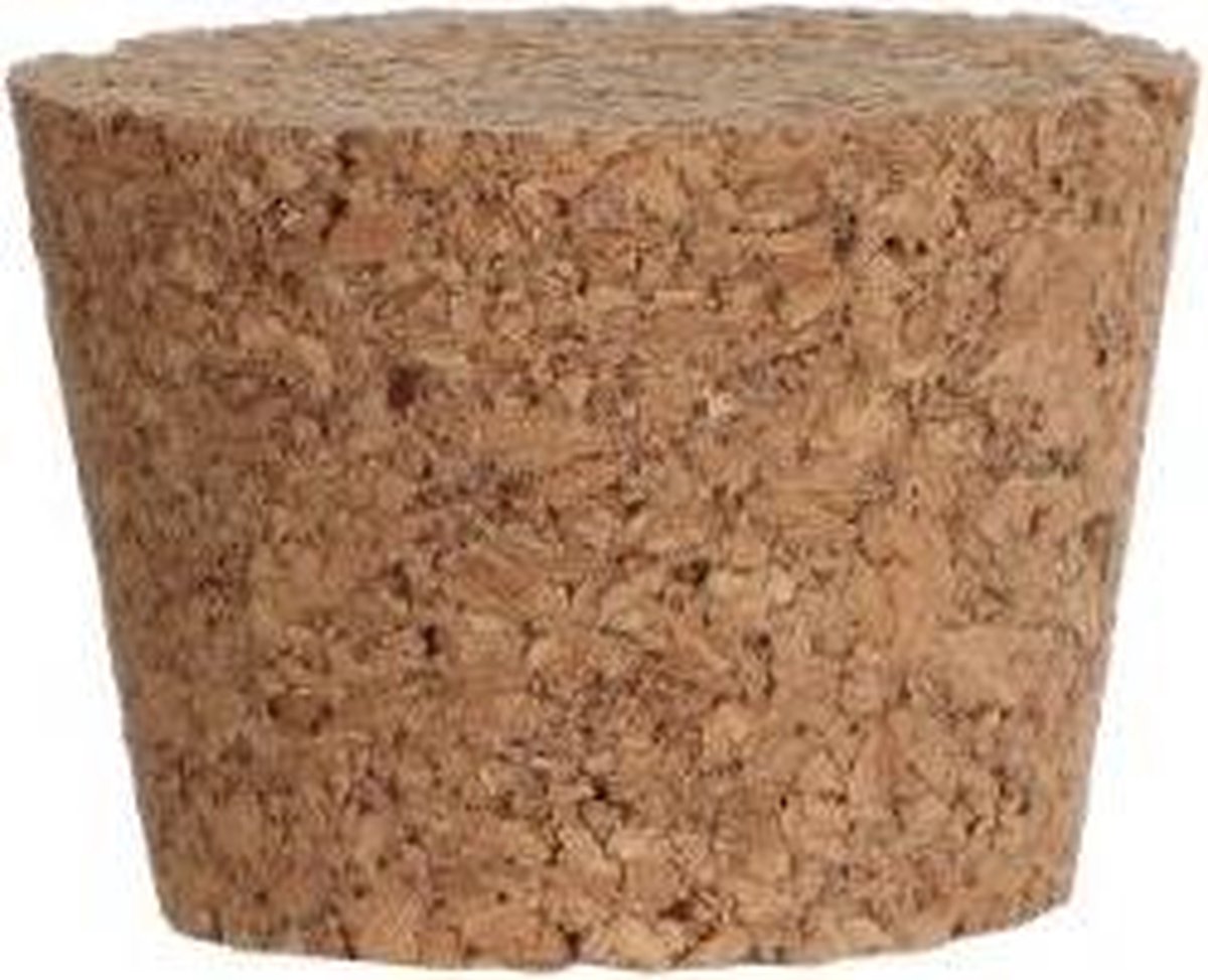 Kurken Ø 26mm x Ø 21mm x 18mm hoogte (set van 32 stuks)