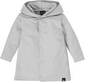Capuchon vest lichtgrijs (lang) 62/68