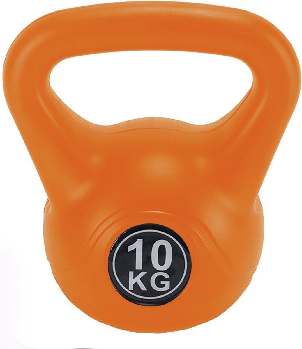 Opti Vinyl Kettlebells Oranje - 10kg