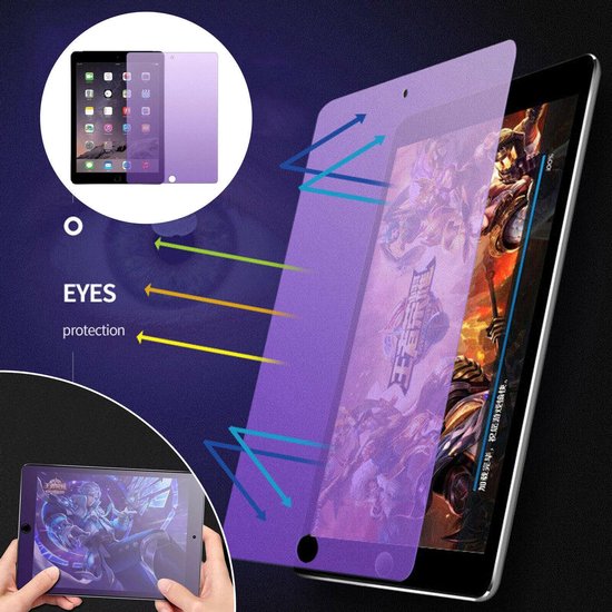 Anti Blue Light Tempered Glass Screen Protector Voor Apple iPad Air 3 2019  / Pro 10.5... | bol
