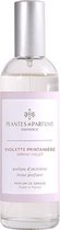 Plantes & Parfums Natuurlijke Spring Violet Interieurparfum &  Linnenspray - Bloemige Geur - 100ml