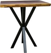 Bartafel van Suar Hout - Teak Hout - Bar - Bartafel - Sta tafel - Tropisch hout - 111 cm hoog