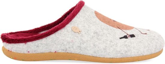 Cuday Hot Potatoes Pantoffels Grijs Heren - 42 EU Comfortabele Huisslippers