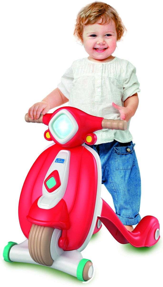 Baby Clementoni - Loopwagen Scooter, Looptrainer, 10-36 maanden - 17403 van Clementoni — afbeelding 4