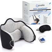Levalo® Nek Hangmat Set - Nek stretcher - Neck hammock - Nek tractie - Neck releaser - Nekmassage apparaat - Yoga - Neksteun - Traagschuim