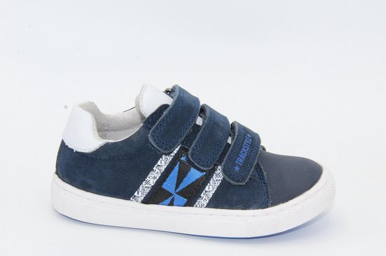 Chaussure enfant Track style bleu - sangle velcro 320337 - 3.5 pointure 26  | bol.com