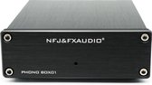 Fx - HiFi Phono voorversterker BOX 01 - zwart  - 3 jaar garantie