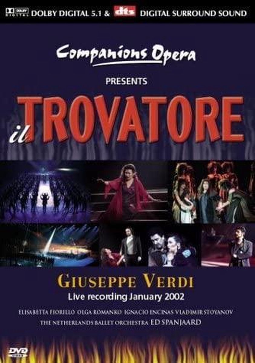 Verdi Il Trovatore 1-Dvd