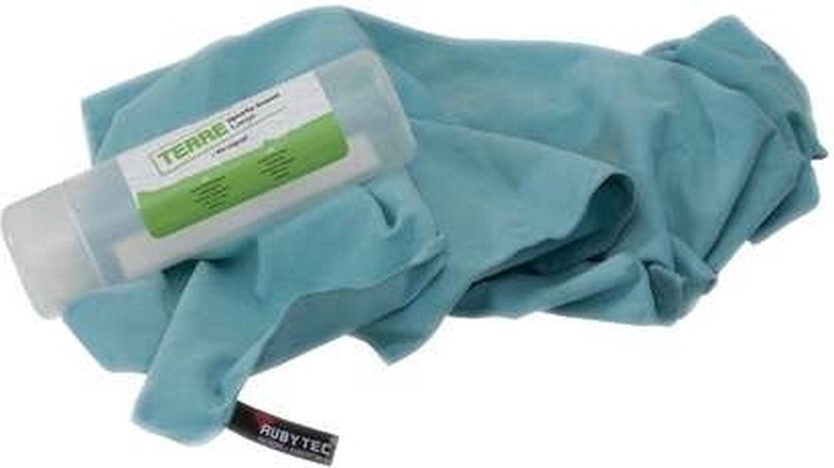 worm gelijktijdig anders RubyTec - Terre Sports Towel - Reishanddoek - Large - Groen | bol.com