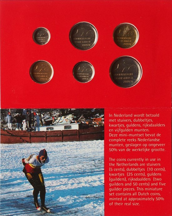 Thumbnail van een extra afbeelding van het spel Mini-muntset Nederland 1998
