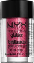 NYX Professional Makeup Face & Body Glitter - Red