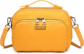 21KBarcelona Schoudertasje - Handtas - Crossbodytas  - Dames - Small (2121) Mustard Geel
