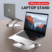 Luxe Ergonomisch Verstelbare Laptop standaard - Verstelbaar -  Geschikt voor alle laptops - Macbook, etc. - Premium uitvoering - Aluminium