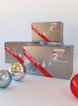 Luigi Bormioli Luxe Thermische glazen - Kerstglazen - Espressoglazen - Caffeino - 8,5 cl - Set van 2