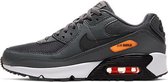 NIKE AIR MAX 90 GS Unisex Sneakers - Iron/Grey/Black/Orange - Maat 39