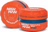 Nish Man- Hair Wax- 02 Sport